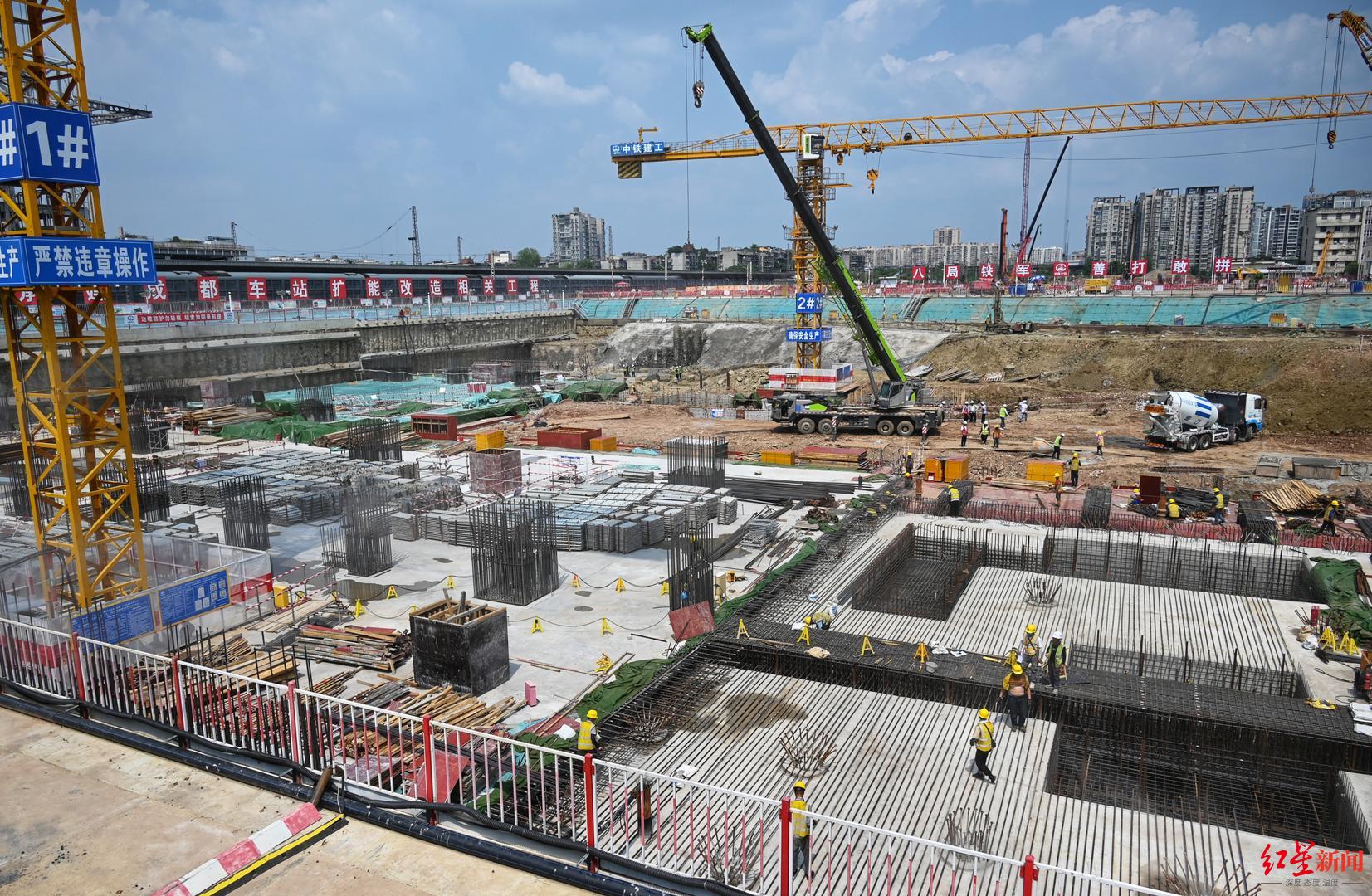 火車北站擴(kuò)能改造進(jìn)入二階段施工，商貿(mào)大道下穿隧道預(yù)計(jì)年內(nèi)通車